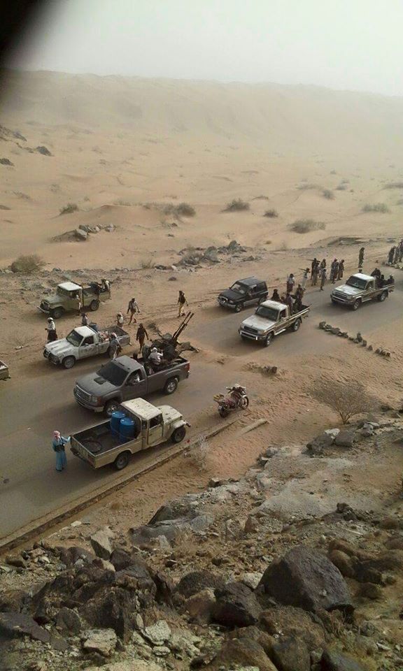 هروب جماعي لمسلحي الحوثي من بيحان بعد هجوم شرس للقبائل على تجمعاتهم