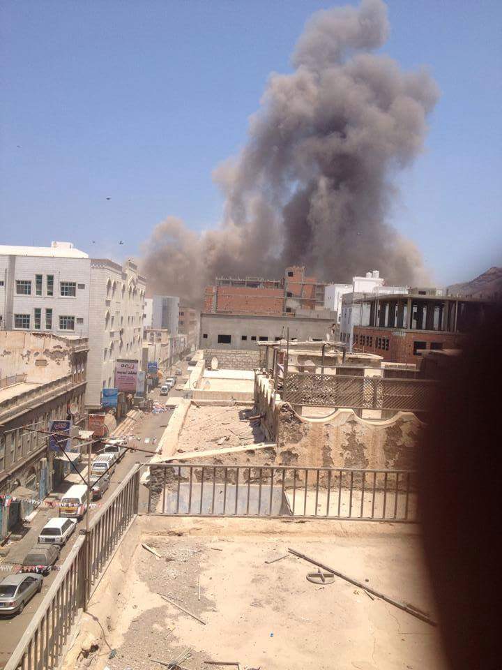 قوات التحالف تقصف مواقع للحوثيين في دار سعد