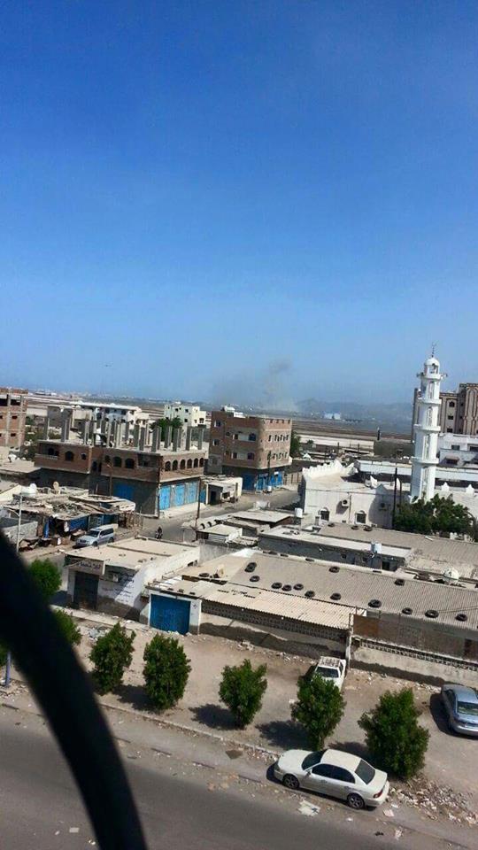 عاجل : طائرات التحالف تقصف الان مواقع مليشيات الحوثي في عدن